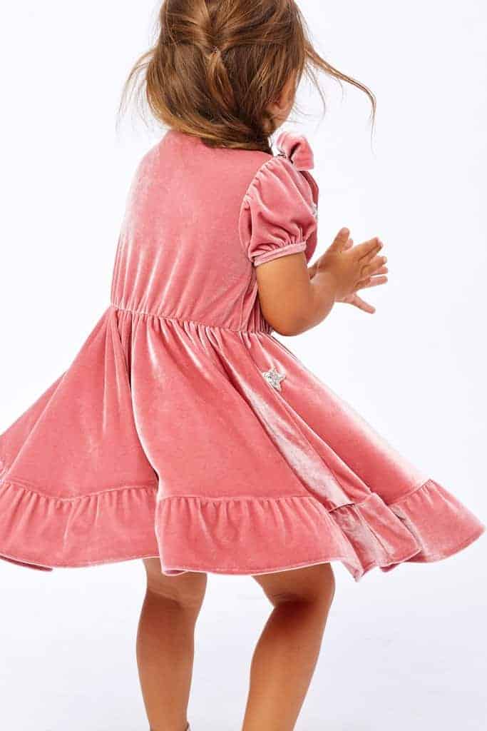 North Star Velvet Dress