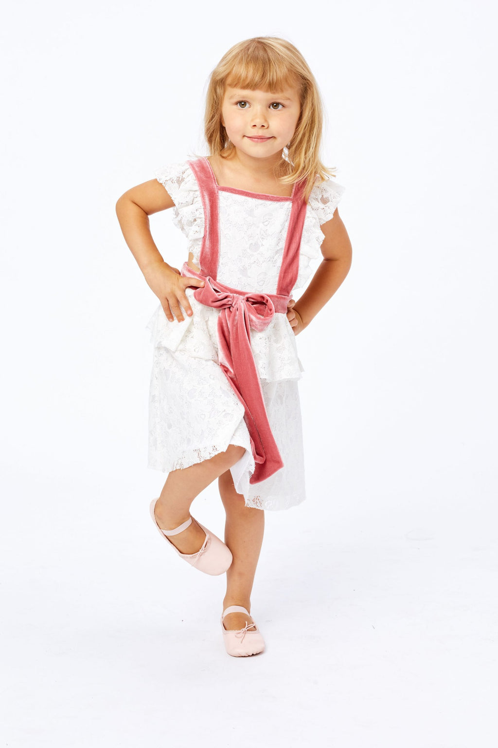 Lyla Lace Overall Dress