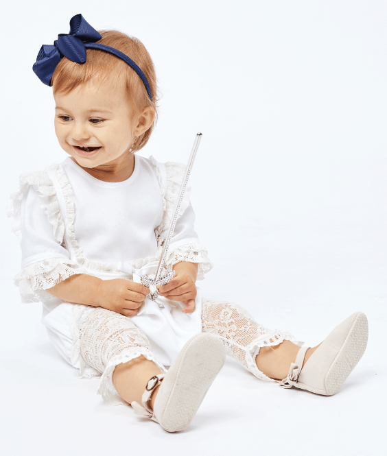 Lyla Lace Onesie