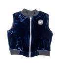 Blue Velvet Vest