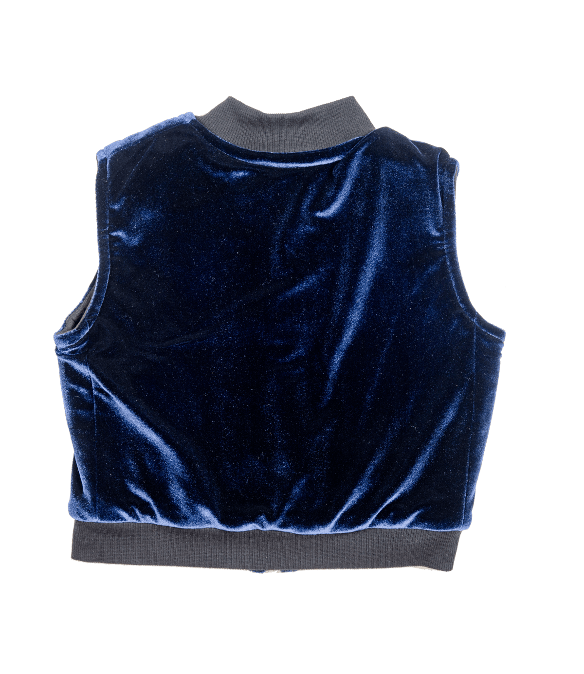Blue Velvet Vest