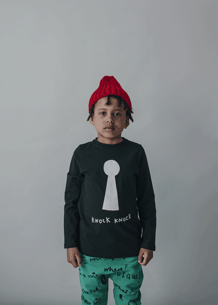 Fin T-Shirt Knock Knock! Who's There?