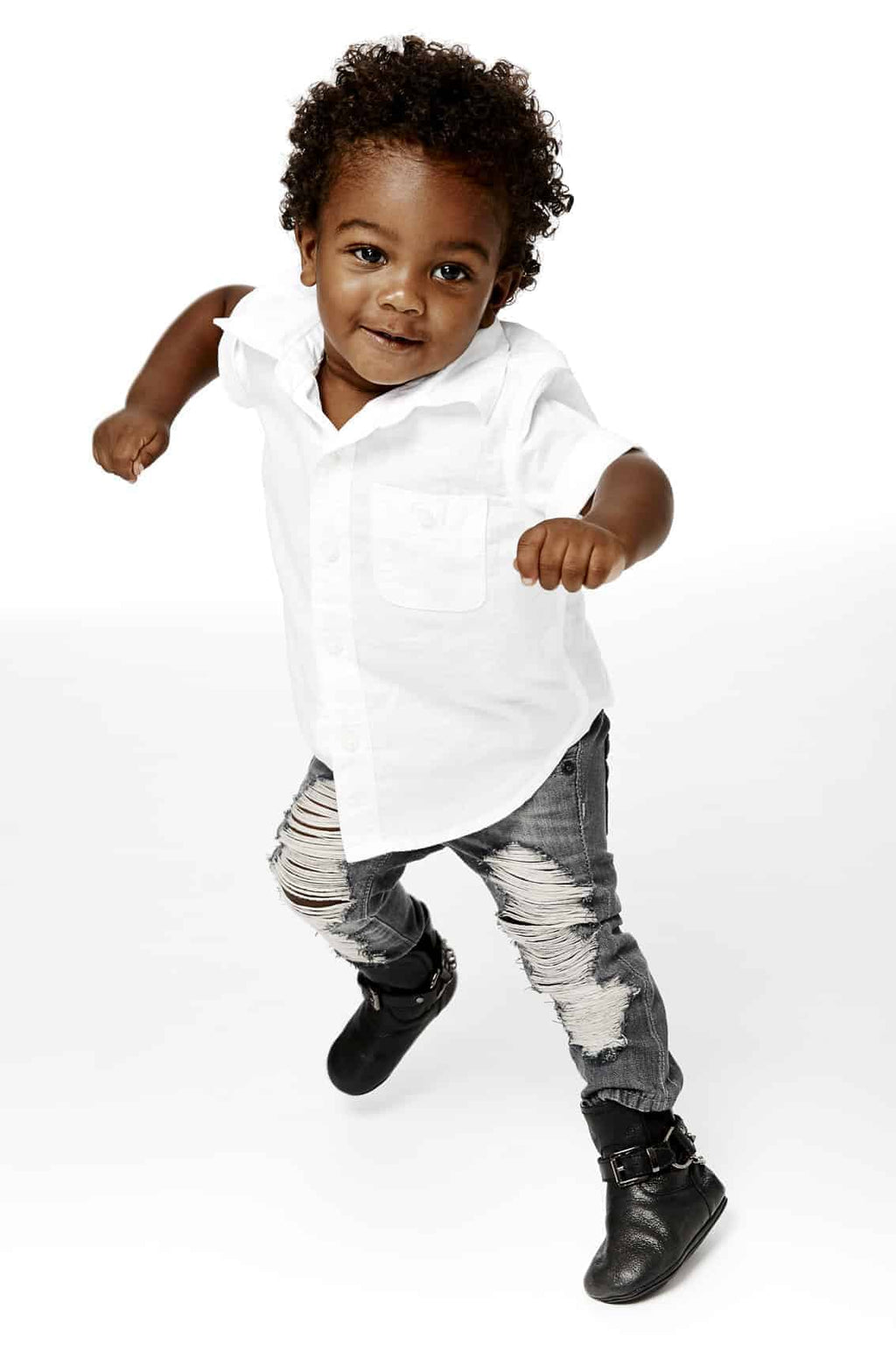 The 'Charlie' Mini Moto Baby Boot