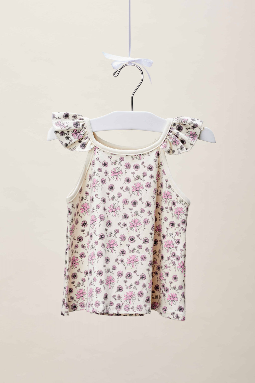 Springtime Ruffle Tank